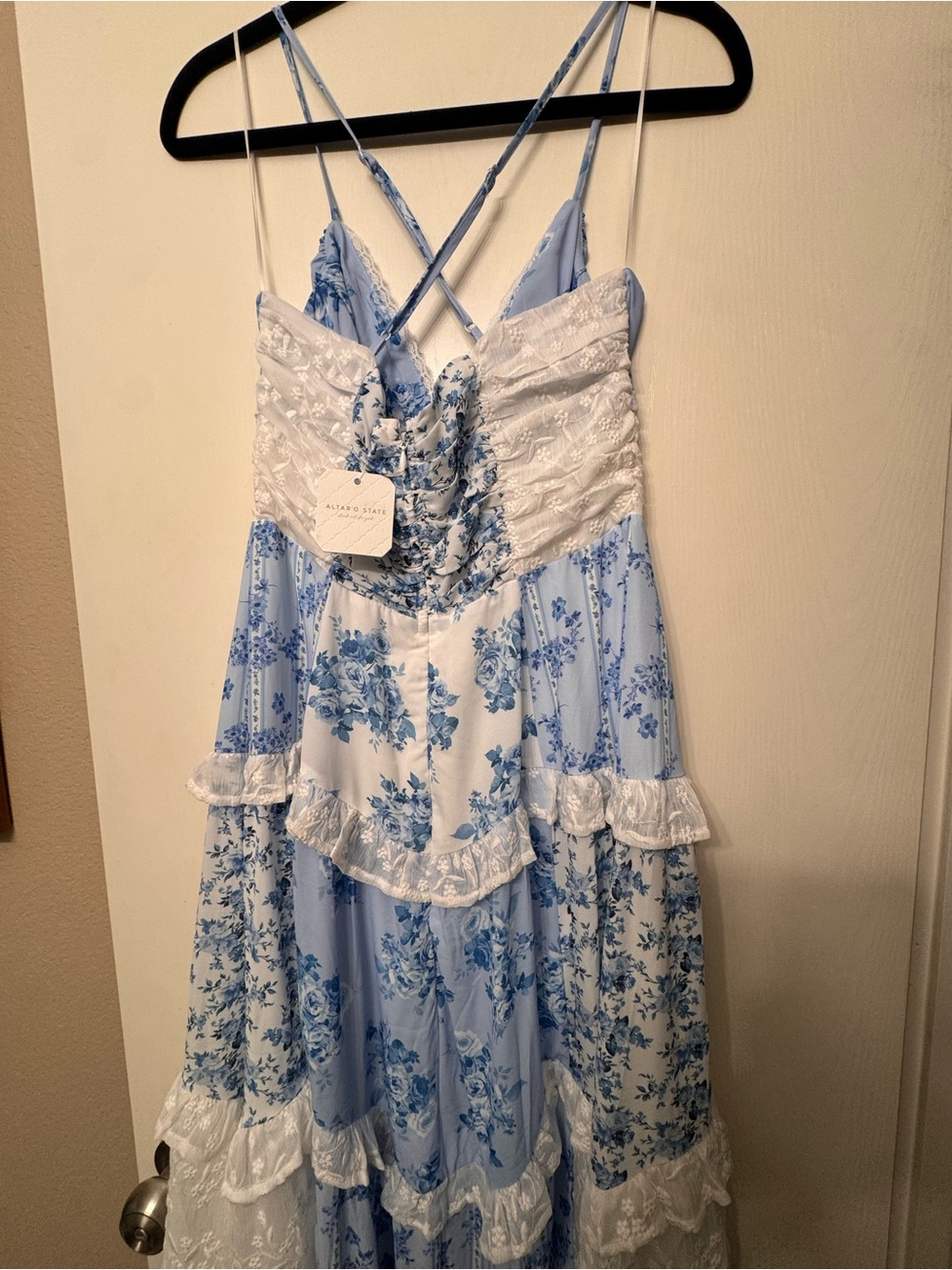 NWT Adernlia Floral Maxi by Altar’d State size M - Picture 11 of 14